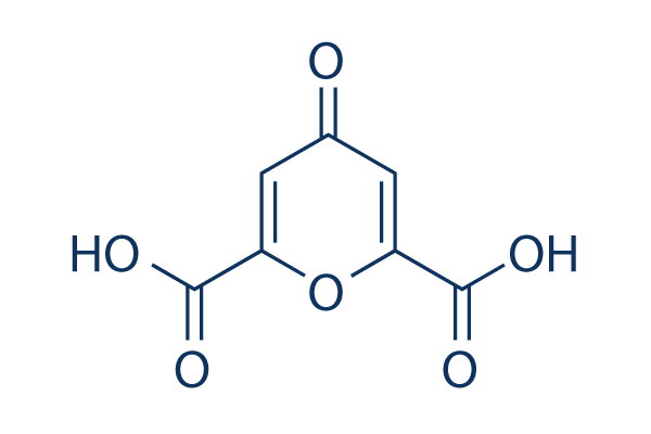 Chelidonic acid Chemical Structure