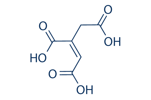 cis-Aconitic acid Chemical Structure