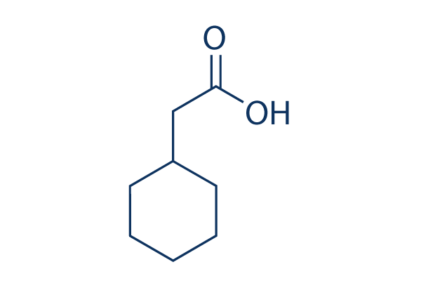 Cyclohexaneacetic acid Chemical Structure