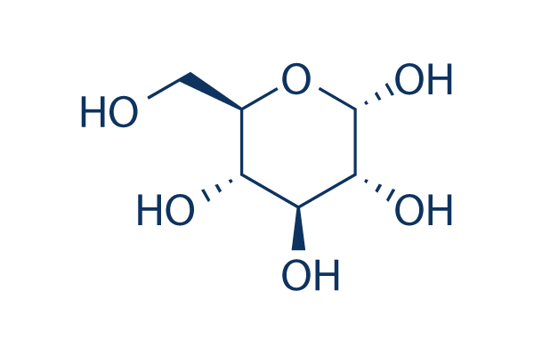 α-D-Glucose anhydrous Chemical Structure
