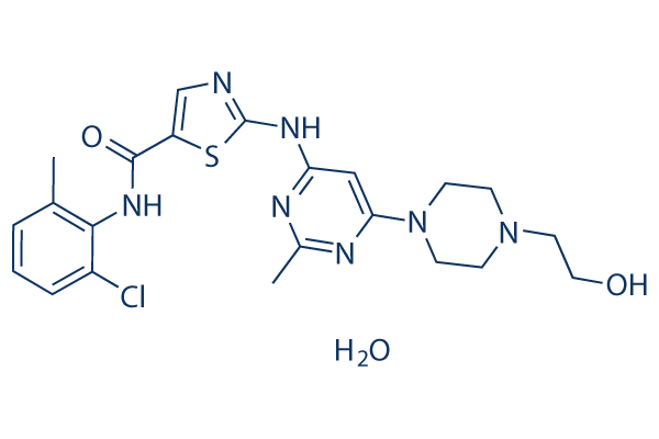 Dasatinib Monohydrate Chemical Structure