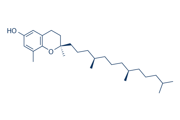 (+)-Delta-Tocopherol Chemical Structure