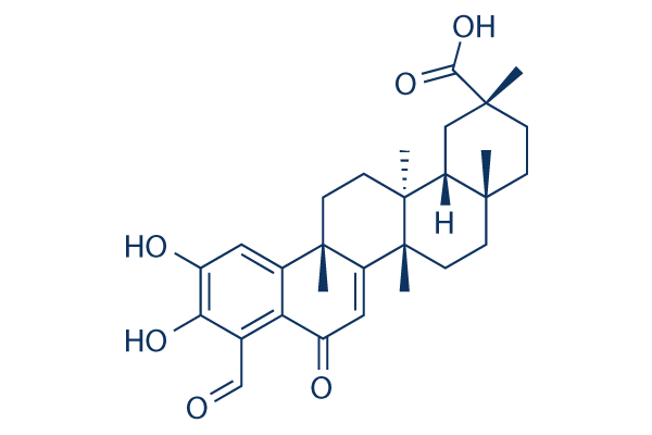 Demethylzeylasteral (T-96) Chemical Structure
