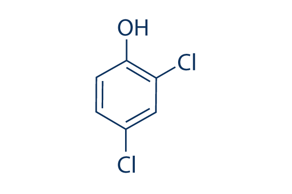 2,4-Dichlorophenol Chemical Structure