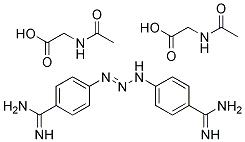 Diminazene Aceturate Chemical Structure