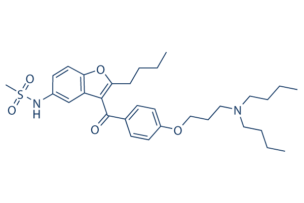 Dronedarone Chemical Structure