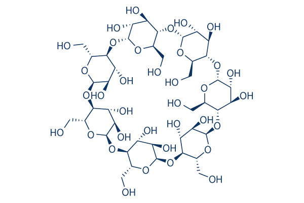 β-Cyclodextrin Chemical Structure
