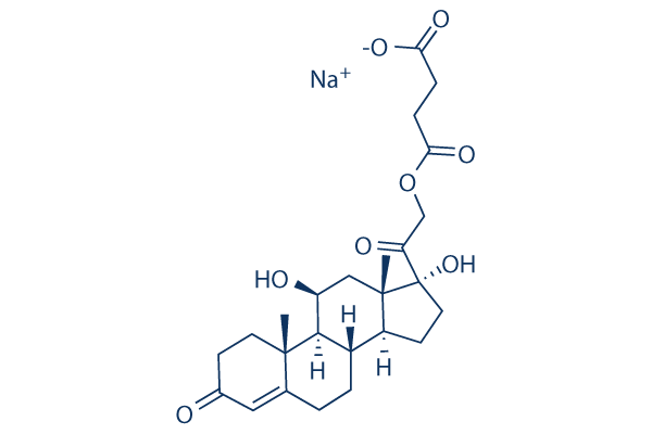 Hydrocortisone sodium succinate Chemical Structure