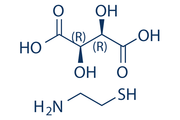 Cysteamine bitartrate Chemical Structure
