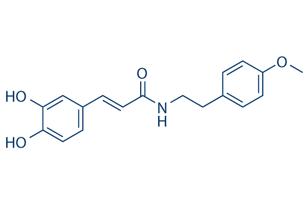 N-Caffeoyl O-methyltyramine Chemical Structure