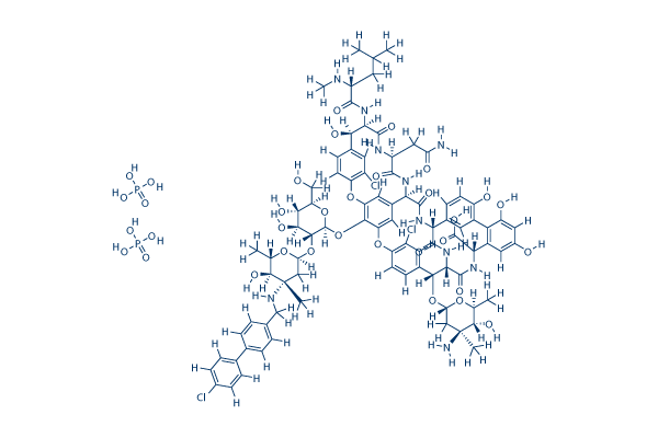 Oritavancin Diphosphate Chemical Structure