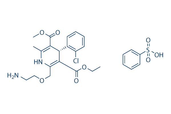 Levamlodipine Besylate Chemical Structure