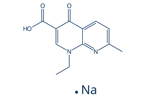 Nalidixic acid sodium salt Chemical Structure