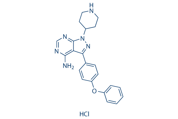 N-piperidine Ibrutinib hydrochloride Chemical Structure