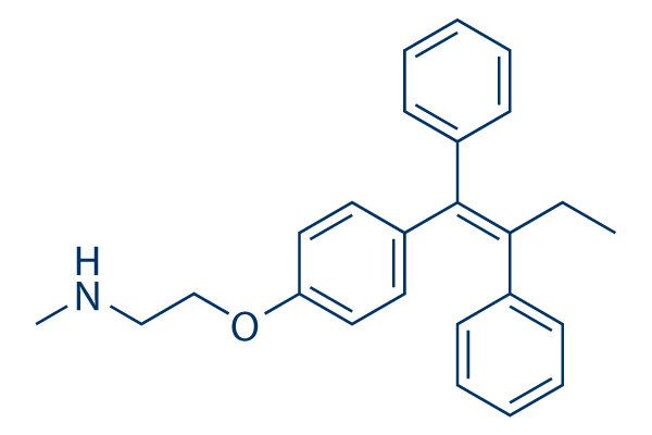 N-Desmethyltamoxifen hydrochloride Chemical Structure