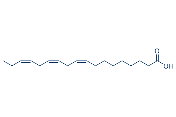 α-Linolenic acid Chemical Structure