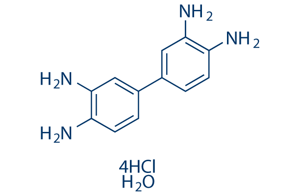 3,3'-Diaminobenzidine tetrahydrochloride Chemical Structure