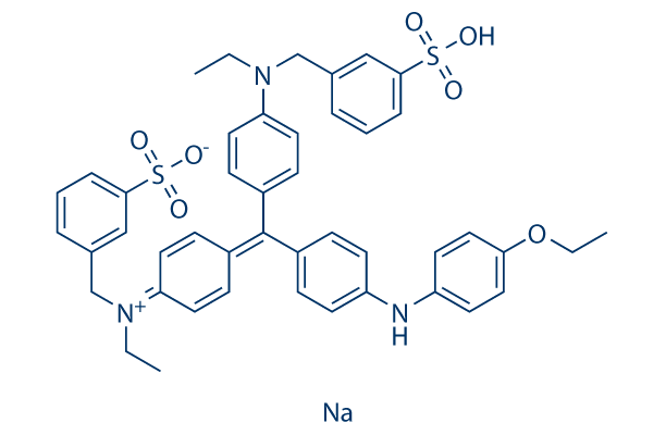 Coomassie Blue R-250 Chemical Structure