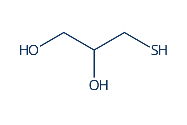 1-Thioglycerol Chemical Structure