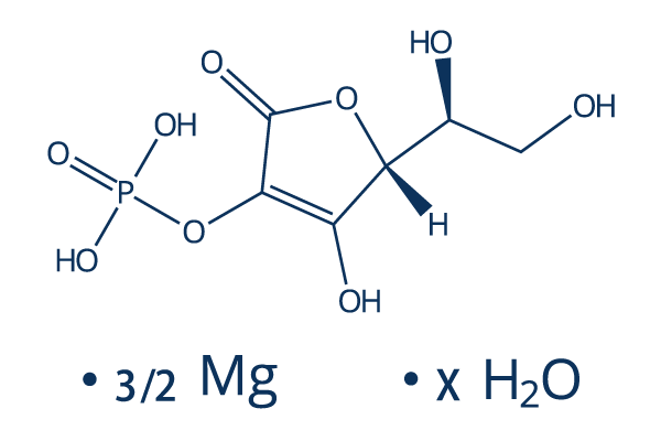 L-Ascorbic acid 2-phosphate sesquimagnesium salt hydrate Chemical Structure