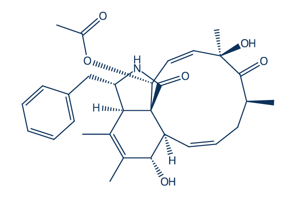 Cytochalasin C Chemical Structure