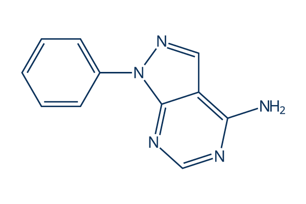 4-AMino-1-phenylpyrazolo[3,4-d]pyriMidine Chemical Structure