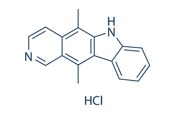 Ellipticine hydrochloride Chemical Structure