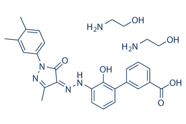Eltrombopag (SB497115) Olamine Chemical Structure