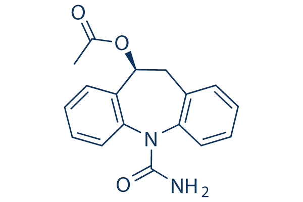 Eslicarbazepine Acetate Chemical Structure