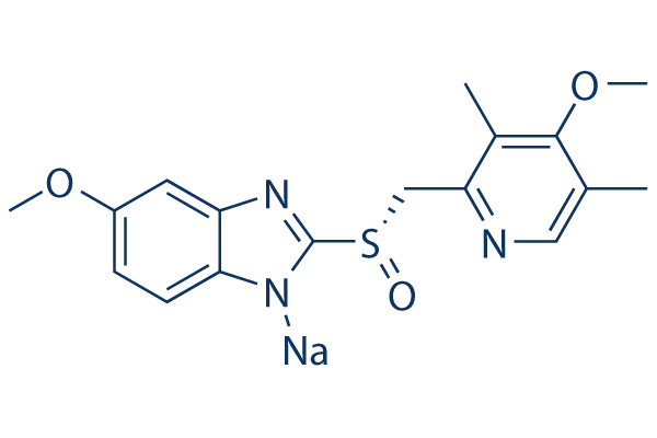Esomeprazole sodium Chemical Structure
