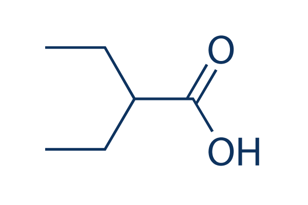 2-Ethylbutyric Acid Chemical Structure