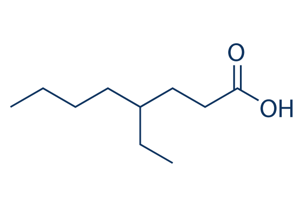 4-Ethyloctanoic acid Chemical Structure