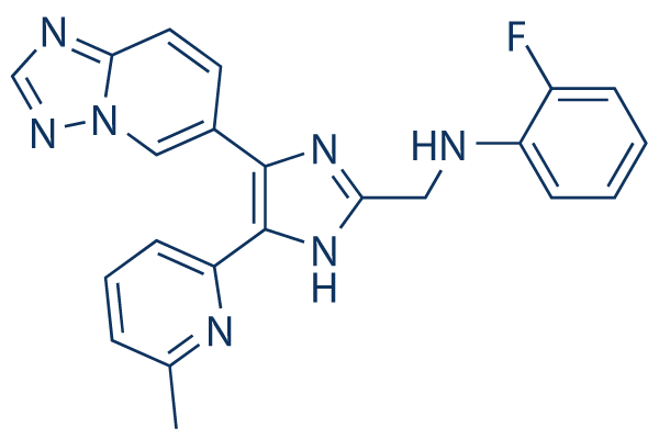 Vactosertib (TEW-7197) Chemical Structure