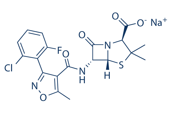 Flucloxacillin sodium Chemical Structure