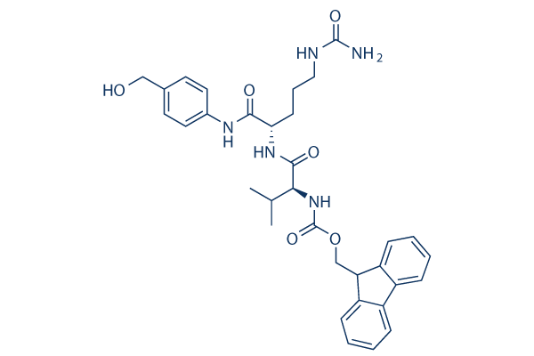 Fmoc-Val-Cit-PAB Chemical Structure
