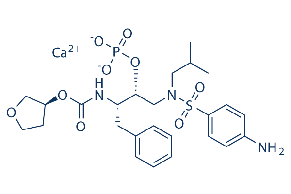 Fosamprenavir calcium salt Chemical Structure