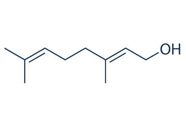 Geraniol Chemical Structure