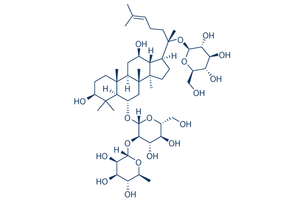 Ginsenoside Re Chemical Structure