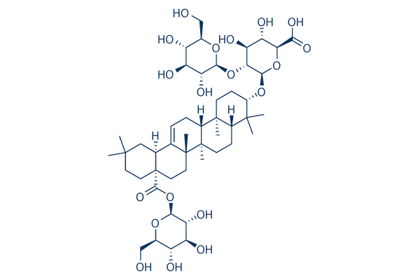 Ginsenoside Ro Chemical Structure