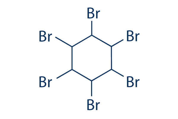 1,2,3,4,5,6-Hexabromocyclohexane Chemical Structure