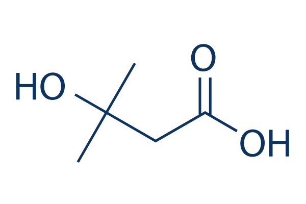 3-Hydroxyisovaleric acid Chemical Structure