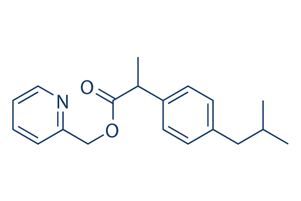 Ibuprofen piconol Chemical Structure