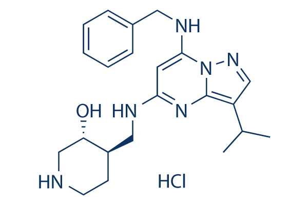 Samuraciclib hydrochloride (ICEC0942 hydrochloride) Chemical Structure
