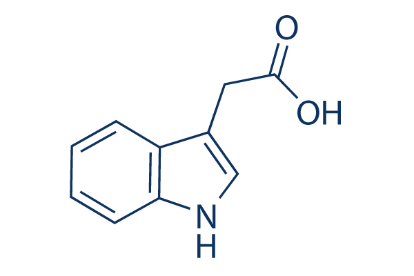 Indole-3-acetic acid Chemical Structure