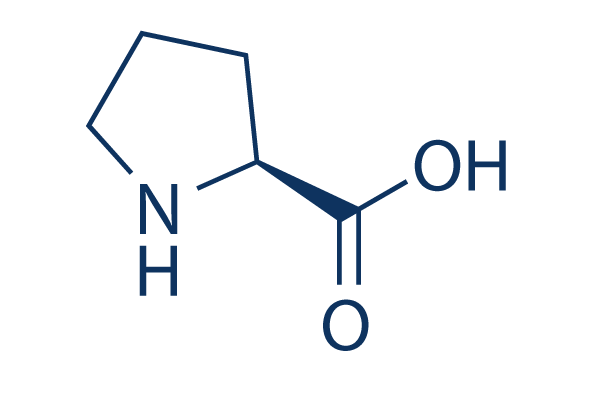 L-Proline Chemical Structure