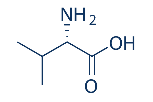 L-Valine Chemical Structure