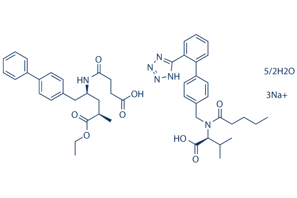 Sacubitril/valsartan (LCZ696) Chemical Structure