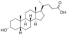 Lithocholic acid Chemical Structure