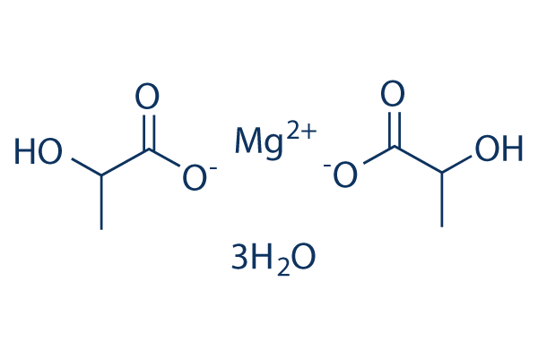 Magnesium lactate trihydrate Chemical Structure
