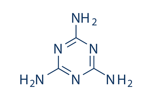 Melamine Chemical Structure